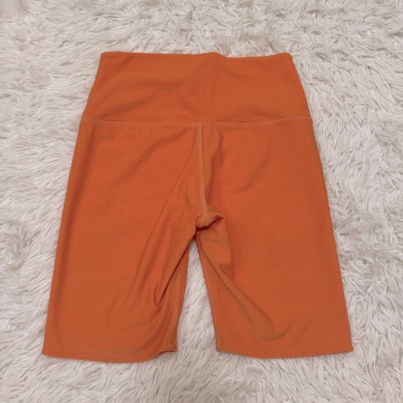 Stone fox x PacSun Vibrant Orange Bike Shorts PacSun Bike Shorts - Picture 4 of 4
